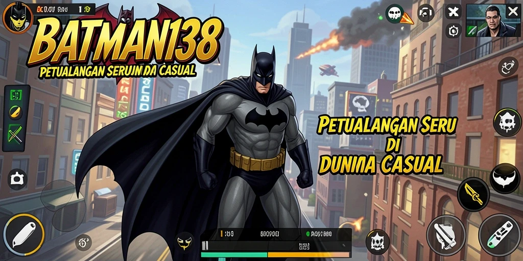 Tampilan gameplay seru dari BATMAN138 yang menantang.