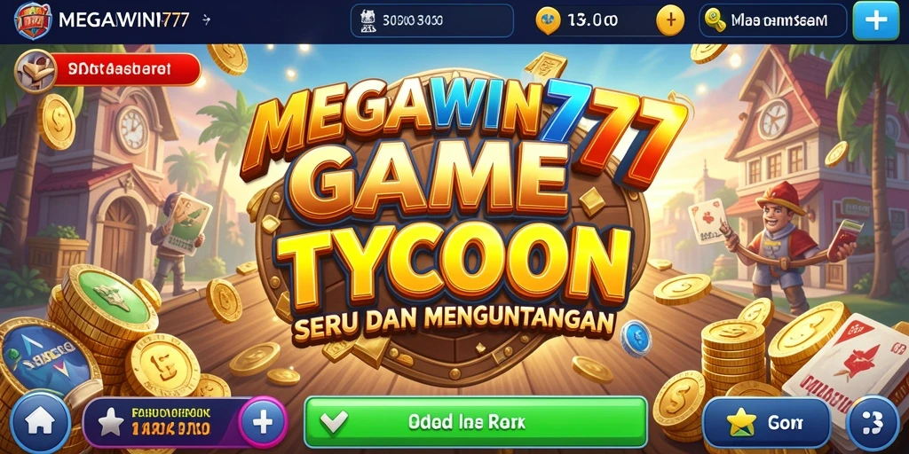 Gameplay <strong>MEGAWIN777</strong> dengan simulasi membangun bisnis yang menarik.