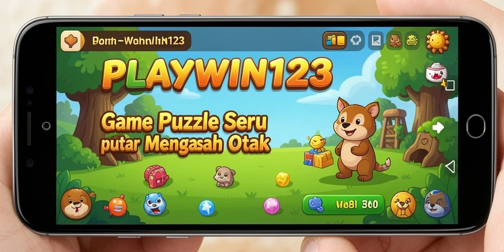 Tampilan gameplay menantang di PLAYWIN123 dengan berbagai teka-teki.