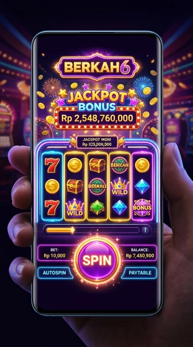 Tampilan antarmuka berkah6 yang intuitif untuk pengguna.